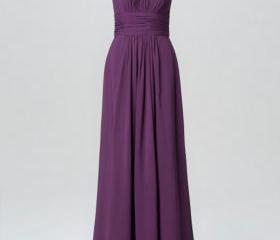 A Line Beading Chiffon Prom Dresses LBQ1972 main image 1