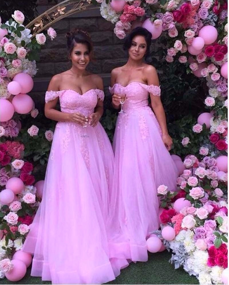 pastel purple bridesmaid dresses