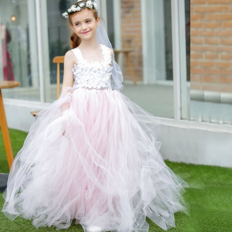 DIY Tulle Flower Girl Dress